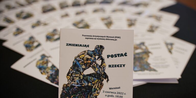 wernisaż zmieniając postać rzeczy
