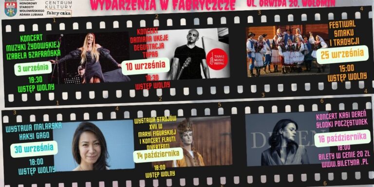 plakat wydarzeń