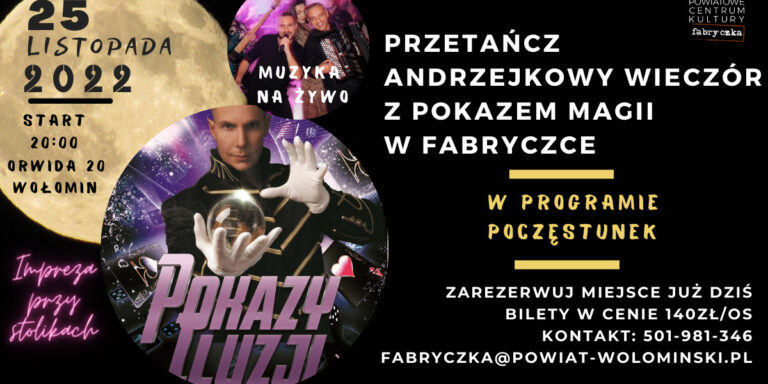 plakat wydarzenia