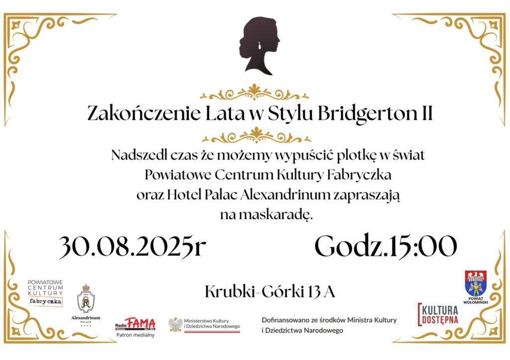 ZAKOŃCZENIE LATA W STYLU BRIDGERTON II