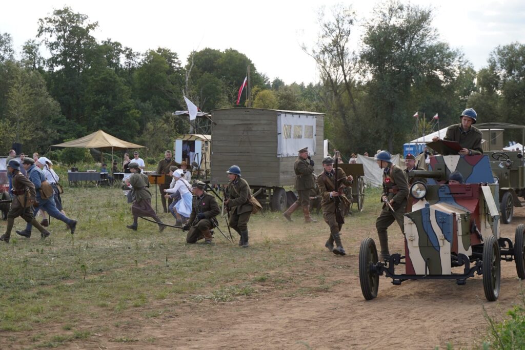 PIKNIK HISTORYCZNY Z OKAZJI 105 ROCZNICY BITWY WARSZAWSKIEJ 1920 ROKU