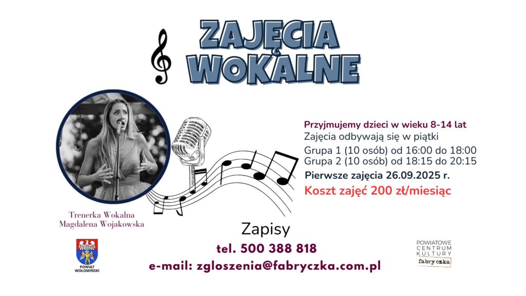 ZAJĘCIA WOKALNE