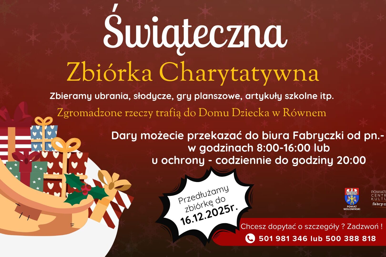 Red and White Christmas Charity Campaign Instagram Story (8)