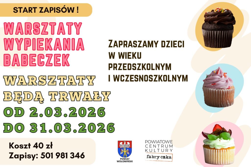 START ZAPISÓW NA WARSZTATY WYPIEKANIA BABECZEK